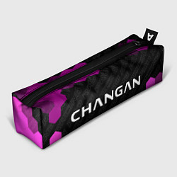 Пенал для ручек Changan pro racing: надпись и символ, цвет: 3D-принт