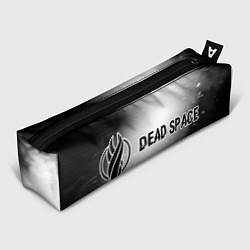 Пенал для ручек Dead Space glitch на светлом фоне: надпись и симво, цвет: 3D-принт