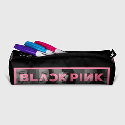 Пенал для ручек Логотип Blackpink с фото участниц, цвет: 3D-принт — фото 2