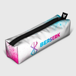 Пенал для ручек Berserk neon gradient style: надпись и символ, цвет: 3D-принт