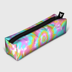 Пенал для ручек Tie-Dye кислотный в стиле барби, цвет: 3D-принт