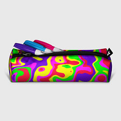 Пенал для ручек Абстракция пять цветов, цвет: 3D-принт — фото 2