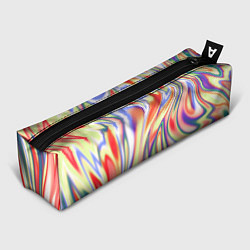 Пенал для ручек Размытые краски абстракция, цвет: 3D-принт
