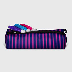 Пенал для ручек Фиолетовый полосатый, цвет: 3D-принт — фото 2