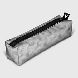 Пенал для ручек Светло-серый пятнистый паттерн, цвет: 3D-принт