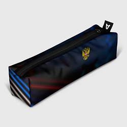 Пенал для ручек Спортивная россия герб, цвет: 3D-принт