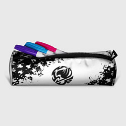 Пенал для ручек Fairy Tail краски черные, цвет: 3D-принт — фото 2