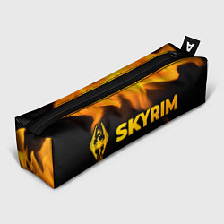 Пенал для ручек Skyrim - gold gradient по-горизонтали, цвет: 3D-принт