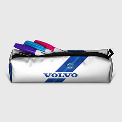 Пенал для ручек Volvo - white and blue, цвет: 3D-принт — фото 2