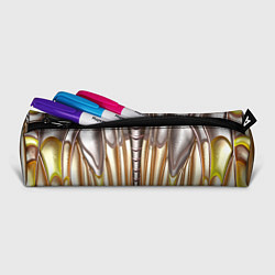 Пенал для ручек Абстрактный рисунок по мотивам крыла бабочки, цвет: 3D-принт — фото 2