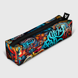 Пенал для ручек Abstract graffiti - ai art, цвет: 3D-принт