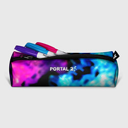 Пенал для ручек Portal неоновый градиент, цвет: 3D-принт — фото 2