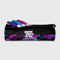 Пенал для ручек GTA vice city неоновые краски, цвет: 3D-принт — фото 2