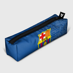 Пенал для ручек Футбольный клуб Барселона - логотип крупный, цвет: 3D-принт