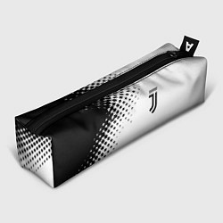 Пенал для ручек Juventus sport black geometry, цвет: 3D-принт
