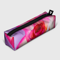 Пенал для ручек Розовая роза - woman, цвет: 3D-принт