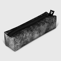 Пенал для ручек Абстракция - серые чернила, цвет: 3D-принт