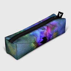 Пенал для ручек Расколотое стекло - космическая туманность, цвет: 3D-принт