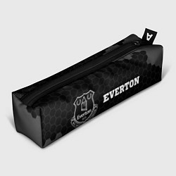 Пенал для ручек Everton sport на темном фоне по-горизонтали, цвет: 3D-принт