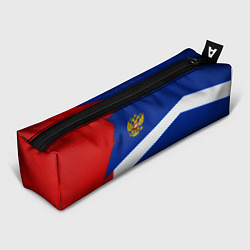 Пенал для ручек Россия спортивная коллекция геометрия, цвет: 3D-принт
