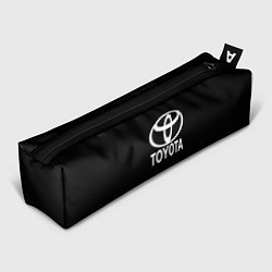 Пенал для ручек Toyota white logo, цвет: 3D-принт