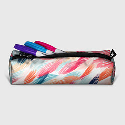 Пенал для ручек Мазки кистью акварельные, цвет: 3D-принт — фото 2