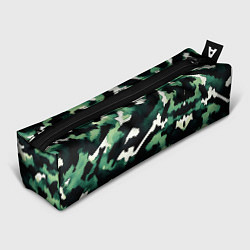 Пенал Яркий зелёный камуфляж