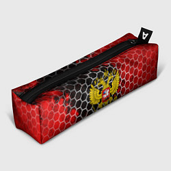 Пенал для ручек Герб РФ краски броня, цвет: 3D-принт