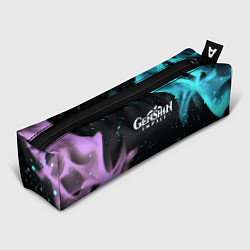 Пенал Genshin Impact flame neon