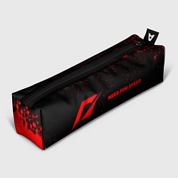 Пенал для ручек Need for Speed - red gradient по-горизонтали, цвет: 3D-принт