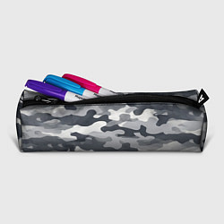 Пенал для ручек Камуфляж армейский серый, цвет: 3D-принт — фото 2