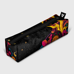 Пенал для ручек Psychedelic abstract art, цвет: 3D-принт