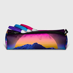 Пенал для ручек Неоновый закат, цвет: 3D-принт — фото 2