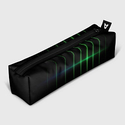 Пенал для ручек The line is green black, цвет: 3D-принт