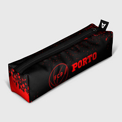 Пенал для ручек Porto - red gradient по-горизонтали, цвет: 3D-принт