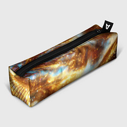 Пенал для ручек Блестящая золотая текстура, цвет: 3D-принт
