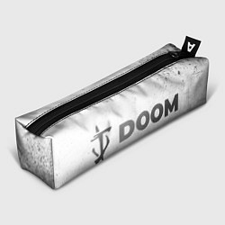 Пенал для ручек Doom - white gradient по-горизонтали, цвет: 3D-принт