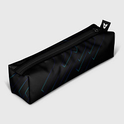 Пенал для ручек Color blue black, цвет: 3D-принт