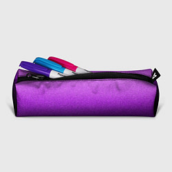 Пенал для ручек Магический градиент крошка чёрно-фиолетовый, цвет: 3D-принт — фото 2