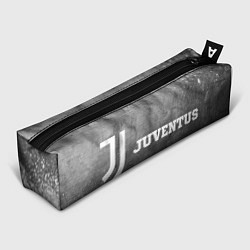Пенал для ручек Juventus - grey gradient по-горизонтали, цвет: 3D-принт