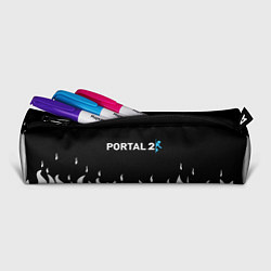 Пенал для ручек Portal белый огонь, цвет: 3D-принт — фото 2