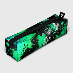 Пенал для ручек Geely на фоне брызг граффити, цвет: 3D-принт