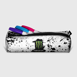 Пенал для ручек Monster energy брызги красок, цвет: 3D-принт — фото 2