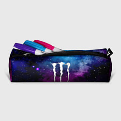 Пенал для ручек Monster energy neon space, цвет: 3D-принт — фото 2