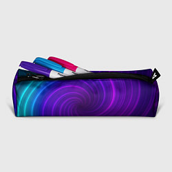 Пенал для ручек Фиолетовая спираль, цвет: 3D-принт — фото 2