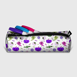 Пенал для ручек Halloween purple pumpkin pattern, цвет: 3D-принт — фото 2