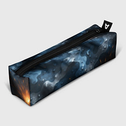 Пенал Синий камуфляж с каплями