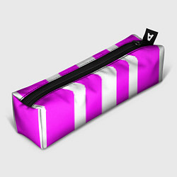 Пенал для ручек Color white and pink, цвет: 3D-принт