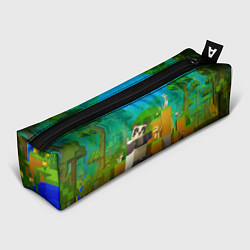 Пенал для ручек Майнкрафт - панды, цвет: 3D-принт