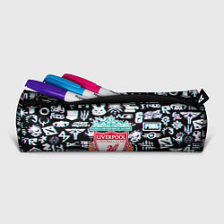 Пенал для ручек Логотипы игр Ливерпуль глитч, цвет: 3D-принт — фото 2